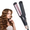 Asheyya Mini Hair Waver Crimpers, 5 Temps 160-220°F Wave Curling Iron for Women Long Short Crimper
