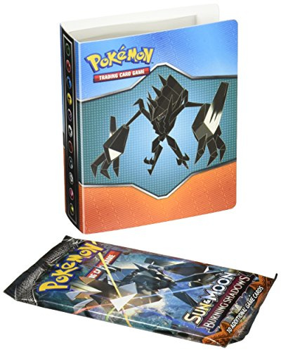 Sun & Moon (burning shadows) SM3 MINI collector's album, holds 60 cards(With bonus BOOSTER pack , may vary)