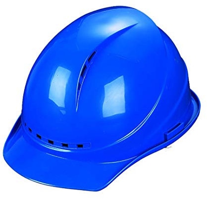 MTTKTTBD Lightweight Arbeitshelm,Adjustable Bauhelm mit 4-Punkt-Aufhängung, Einstellbarer Schutzhelm für Erwachsene,Schutzhelm ideal für die Baustelle oder Handwerker,EN 397