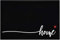 MoonWorks® Fußmatte mit Schriftzug Home Herz Zuhause rutschfest & waschbar schwarz 60x40cm