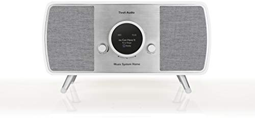Tivoli Audio Music System Home Gen 2 Wi-Fi/AM/FM/Bluetooth Hi-Fi System (White/Grey)