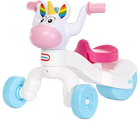 Little Tikes Go & Grow Unicorn - Themed Trike Ride-On Toy with Adjustable Seat & Easy Steering - Safe & Sturdy - Encourages Active Play, Promotes Development - For Kids Ages 1 to 3 Years