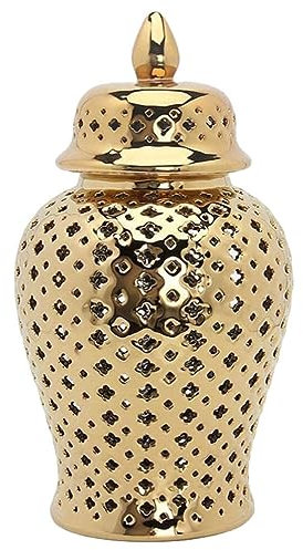 HOMSFOU Vaso Decorativo Ceramica Rameggiata Contenitore Multifunzionale Per Fiori e Decorazioni Domestiche Design Elegante Per Matrimoni e Feste