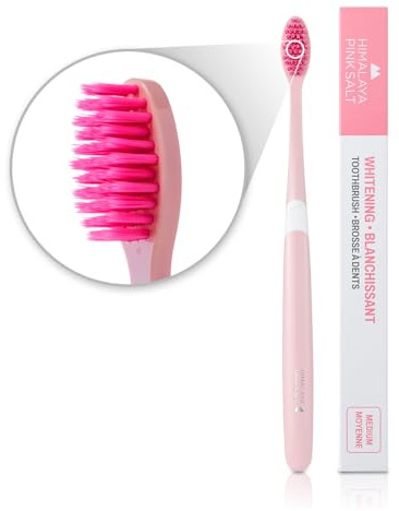 HIMALAYA PINKSALT Natural Toothbrush 1 Count