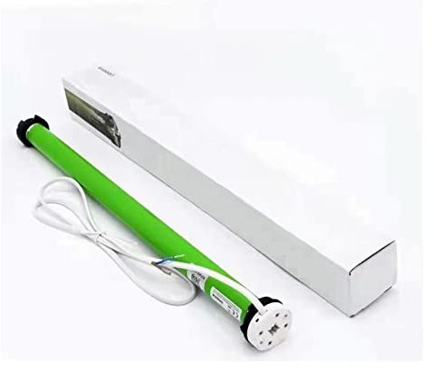 Motore Tapparella Motore Tubolare Batteria al Litio Adatto for Hotel, Fabbriche, Scuole, Abitazioni Private,Stabilità rotazionale