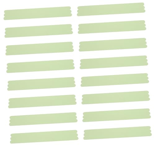 MAGICLULU 24 Unidades Tira Antideslizante para Escaleras y Baño Efecto Reflectante y Fluorescente, Adhesivo Autoadhesivo de Seguridad, Piscina