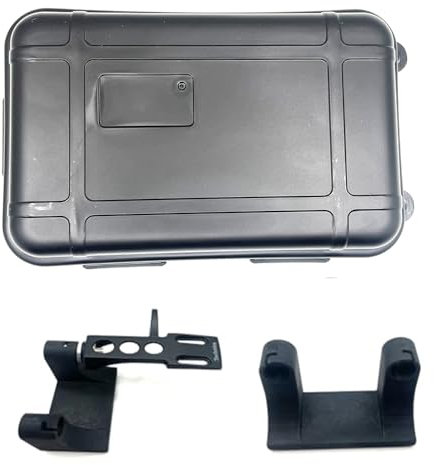 JQSKUNP Aufbewahrungsbox für Plattenspieler AT6003R, intelligentes Design, Universal-Kartuschenhalter, Plattenspieler, Stylus-Halter, Schwarz