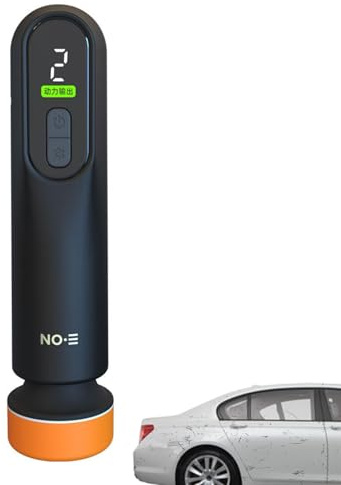 Lnhgh Máquina de encerado para coche, pulidora rotativa, pulidora de tampón - de pulido recargable de velocidad ajustable para mayor eficiencia, lijado de , pulido