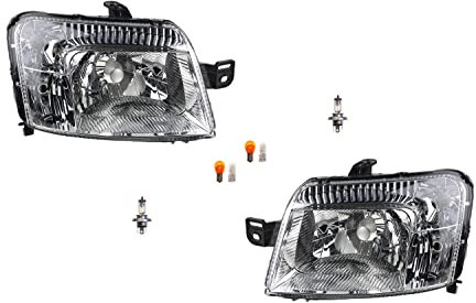 Johns, passend für Fiat Panda Scheinwerfer 169 09/03- + Leuchtmit. Set links, rechts