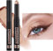 Eyeshadow Stick，Glitter and Matte Eyeshadow，Creme Lidschatten，Waterproof，Glitzerndes Augen-Make-up Kreieren（#16）