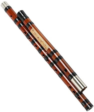Chinesische Bambusflöte Dizi Low G Bass G Bass A Flat B Professionelle Traditionelle Flötenmusikinstrumente (Color : D)