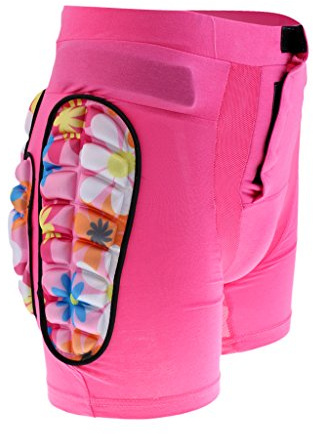Short de protection rembourré en mousse EVA pour enfants, protection pour le ski, le roller, le snowboard, le cyclisme - Taille S