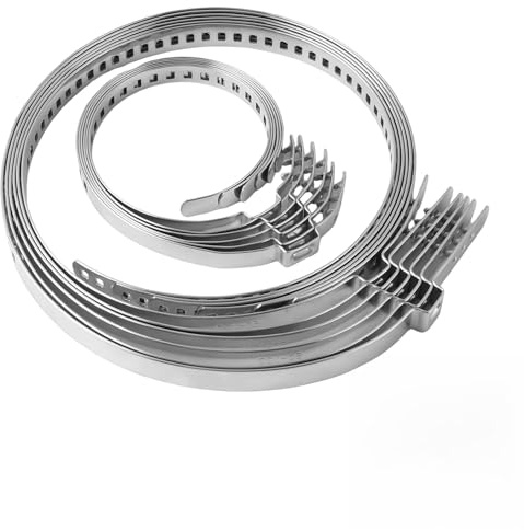 12 Stück CV Achsmanschetten Schellen, 25-50mm und 50-120mm Antriebswellenmanschette Schellen aus Edelstahl, Wasserdicht & Rostfrei, für Kfz-Mechaniker, Heimwerker, Reparatur von Antriebswelle, Achse