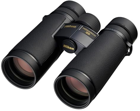 Nikon Monarch HG 8x42mm Binocular - Wide Field of View, Bright Multicoated Lenses, High-Definition Viewing - Lightweight Waterproof Fogproof Outdoor Nature Observation Binoculars (16027)