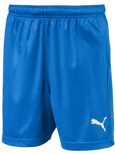 Puma Liga Shorts Core Jr, Pantaloncini Unisex-Bambini, Blu (Electric Blue Lemonade/White), 128