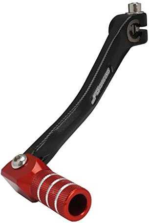 JFG RACING Leva Cambio Moto,Leva del Cambio Pieghevole in Alluminio CNC per Dirt Pit Bike 50cc-125cc XR50 CRF50 XR70 CRF70 XR110 CRF110-Rosso