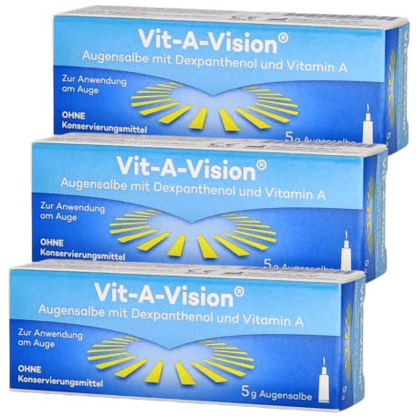 Vit-A-Vision Augensalbe I 3x 5g I plus PharmaPerle giveaway