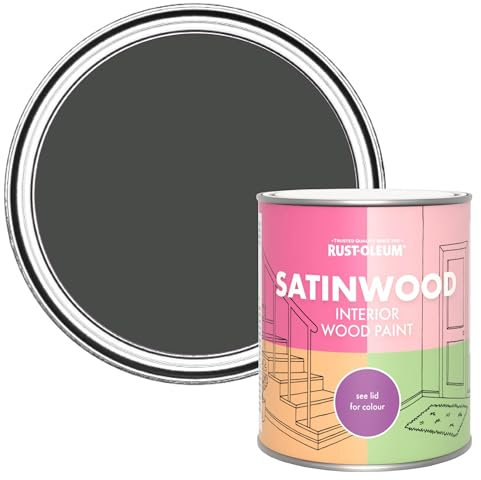 Rust-Oleum Green Satinwood Interior Wood Paint - After Dinner 750ml