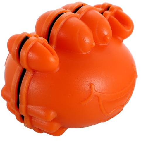 BESPORTBLE magnetische Bürste Halter Algenschaber für Aquarien Fisch Tank Aquarium glasreiniger Aquarium scheibenreiniger Terrarium magnetisch magnetischer schwimmender Reiniger Abs Orange