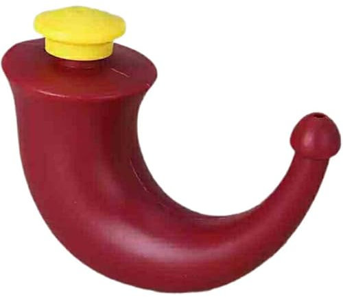 DmDoyy Lavado Nasal Adulto, Neti Pot En Forma De Cuerno Para Limpiar Y Desinfectar Las Fosas Nasales, Irrigador Nasal Tratamiento Que Mejora RonquidosY El Sueño, Sin BPA, Azul