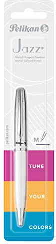 Pelikan 807135 Kugelschreiber Jazz Classic, weiß