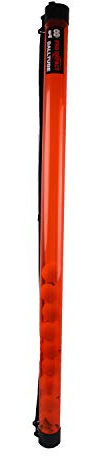 Pro Impact Tennis Ball Hopper with Shoulder Strap - Lightweight & Durable Ball Picker - Holds 18 Balls - Perfect for Tennis Players, Coaches, and Trainers