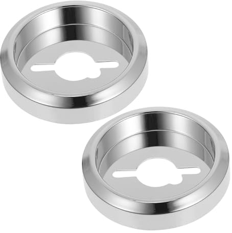 YARNOW 2pezzi Manopole Di Controllo Per Piano Cottura Gas Base Rotante Copertura Di Sicurezza Per Manopole Da Cucina Compatibile Con e Forni Design Elegante e Funzionamento Fluido