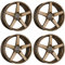 4x Dotz Felgen MarinaBay bronze 8.5Jx18 ET45 5x114.3 kompatibel mit Infiniti Q50