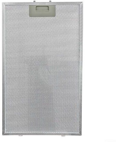 Jonikuper 1 x Filter, 5-lagiger Aluminium-Filter, Aluminium-Mesh-Dunstabzugshauben-Filter, Ersatzfilter für Dunstabzugshaube, Aluminium-Mesh-Ofenfilter