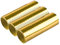 Amscan- Serpentins dorés brossés, 9904638, Or