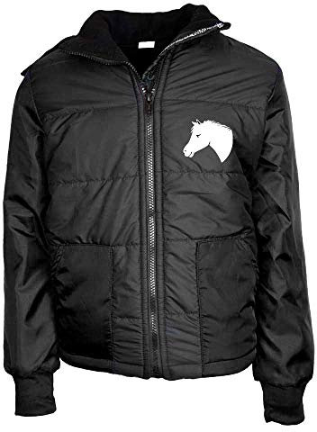 MS-Trachten Kinder Winter Reitjacke Mia schwarz warm gefüttert (158/164)
