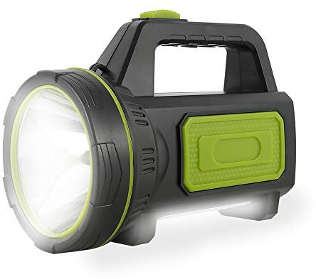 ATopoler Torcia Led Ultra Potente Ricaricabile USB 135000 Lumen 6000 mAh con Luce Laterale Torcia Elettrica Impermeabile Ad Alta Potenza per Emergenza Escursionismo Campeggio Caccia