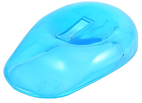 Tappi per orecchie Docce, Cuffie Copriorecchie per Parrucchieri, Tappi in silicone blu per protezione tinture capelli, Ear plugs per capelli colorati