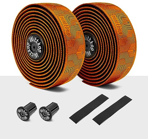 Selle Esse Lenkerband für Fahrrad Eva Comfort (2er-Set) | überlegener Komfort und Stoßdämpfung orange