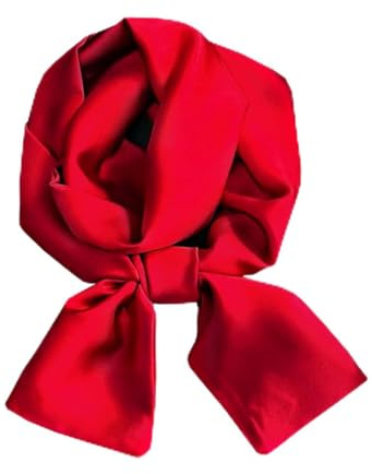 KOOYOL sidenscarf silke lätt sidenscarf bandana halsduk huvudduk elegant halsduk, O#, one size