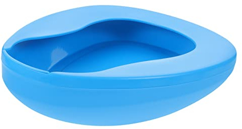 Mipcase Orinal para Pacientes Cama Bacinica con Diseño Contorneado para Ancianos y Personas Dependientes de Limpiar y Transportar