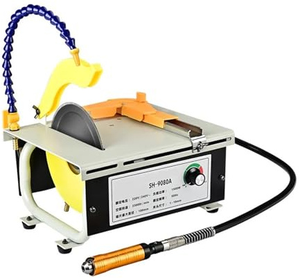 Rectificadora pequeña de 220 y 1500W, máquina cortadora de Jade, herramienta for pulir y pulir, máquina tallada de Jade de alta potencia(1500w Standard)