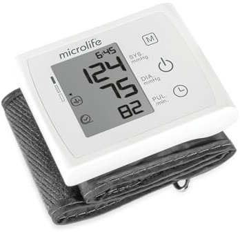 Microlife BP W3 Comfort+ Tensiomètre Poignet XL, Garantie 5 ans, Précision Professionnelle, Indicateur Position, Arythmie, Bracelet Confortable Grande Taille 13,5-23 cm, Validation Clinique, 30 Mém.