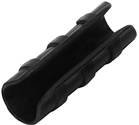 50PCS Marco de película de plástico de invernadero negro Tubo de tubo y clip de película Abrazadera Kit de conector Herramienta de jardín(8CM)