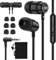 UliX RIDER Auricolari In-Ear Cuffie, Cuffiette con Filo e Microfono, Garanzia di 5 anni, Extra-Resistenti Dynamic Driver a 48 Ω, Audio Cristallino e Bassi Intensi, per iPhone, iPad, Samsung, Gaming