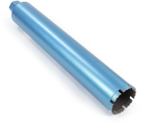 Wiltec Punta diamantata per carotatrice Ø 82 mm, lunghezza 450 mm, UNC 1¼, ingranaggio a denti elicoidali per carotaggio a umido, corona diamantata per calcestruzzo, pietra, granito