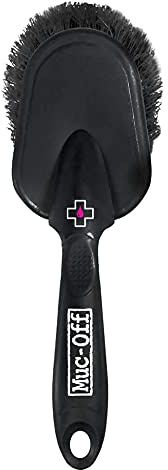 Muc Off - Spazzola per pulizia morbida, taglia unica, colore: Nero