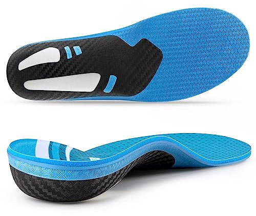 VALSOLE Orthopädische Einlegesohlen, Arch Support Schuheinlagen orthopädische,Für Fersensporn,Plattfuß, Fußschmerz, Plantar Fasciitis,Komfort Herren & Damen Einlegesohlen,einlegesohlen arbeitsschuhe