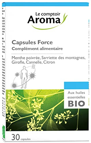 Le Comptoir Aroma Capsules Force Voie Orale Boite de 30 Unités
