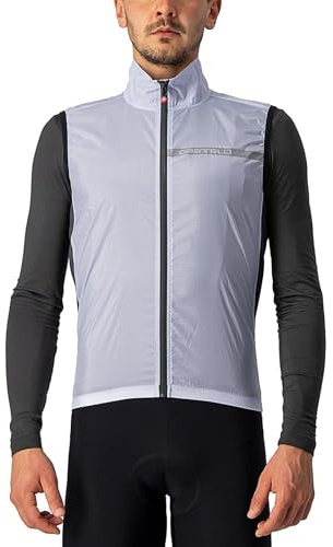 Castelli Squadra Stretch Vest – Gilet Antivento Leggero e Compatto per il Ciclismo
