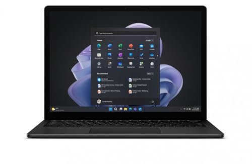Microsoft Surface Laptop 5, 13.5 inch (i5/16GB/256GB, Windows 11 Pro) Black DE, for Business