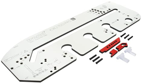 Trend KWJ700/PRO Gabarit Professionnel pour Plan de Travail Multi-Matériaux, jusqu’à 700 mm, Assemblages en Onglet avec Alignement Frontal, KWJ700/PRO