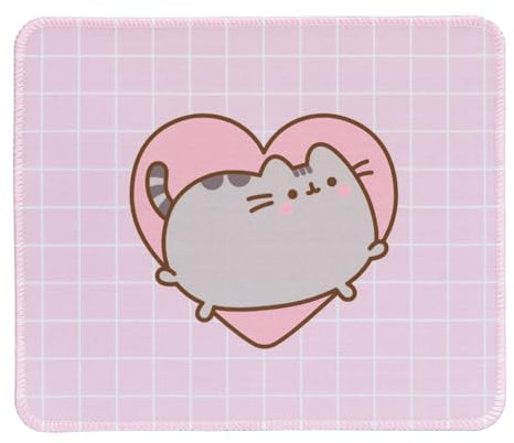 Grupo Erik Gaming Mauspad Pusheen Cat Mousepad rutschfest und Wasserabweisend Mauspad Klein - Mouse Pad Kelin 23,5x9,25 cm Gaming Schreibtischunterlage PC Zubehör Gaming Pûsheen Fanartikel