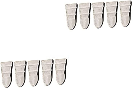 BESPORTBLE 10 Piezas Cuña De Martillo Adaptador De Martillo Compacto Manejar Cuñas De Seguridad Pequeño Adaptador Portátil Cuñas De Mango De Martillo Cuña Divisoria con Mango Acero