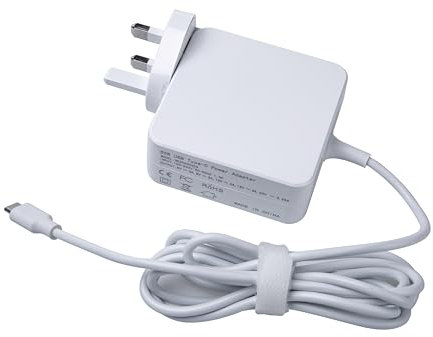 BIUBOTY USB C Laptop Charger 65W Chromebook Charger Compatible with Samsung Chromebook Macbook USB Type C Power Supply